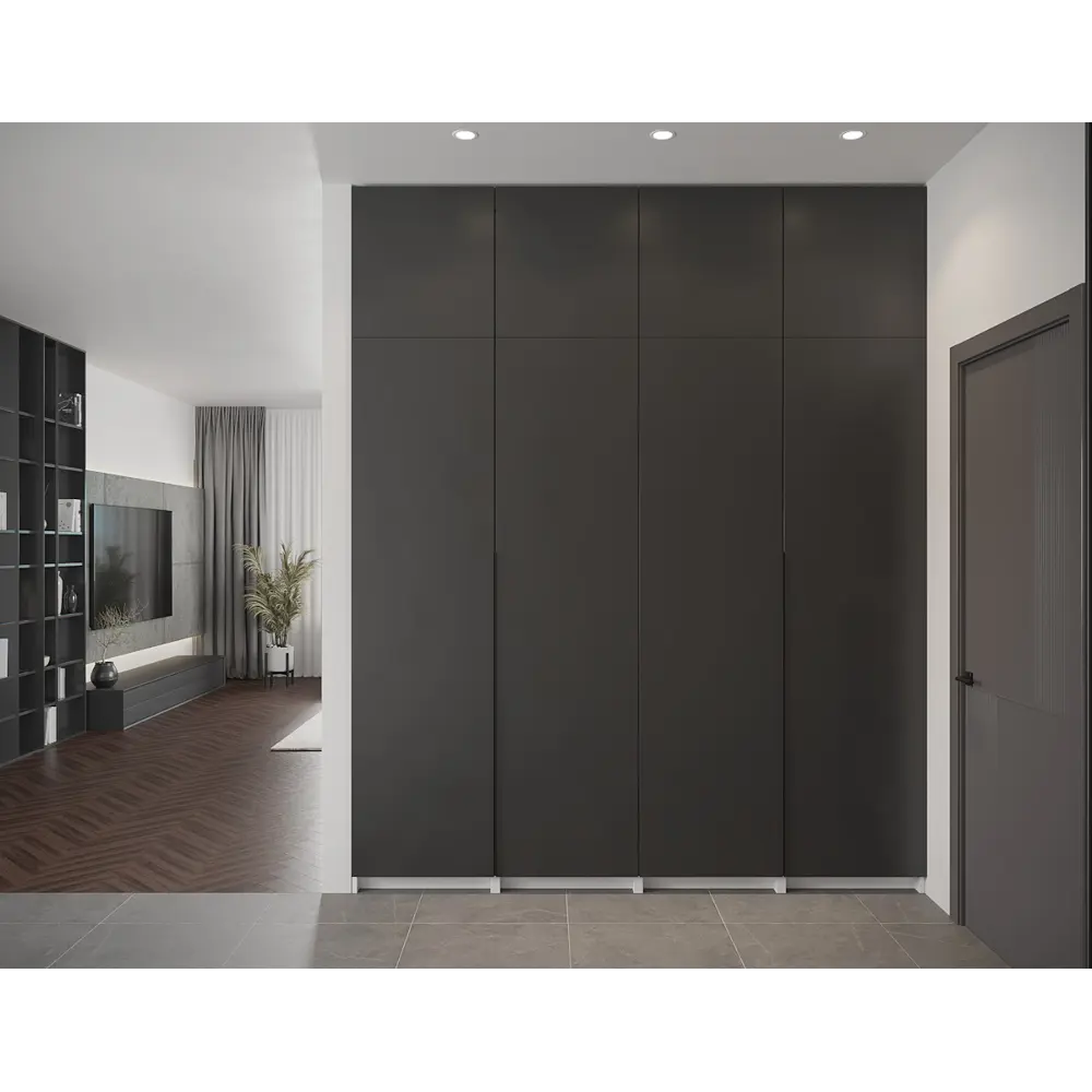 Дверь Лион 59.4x193.8x1.8 см ДСП цвет серый Santreyd STLM-2104795 - Вид №12