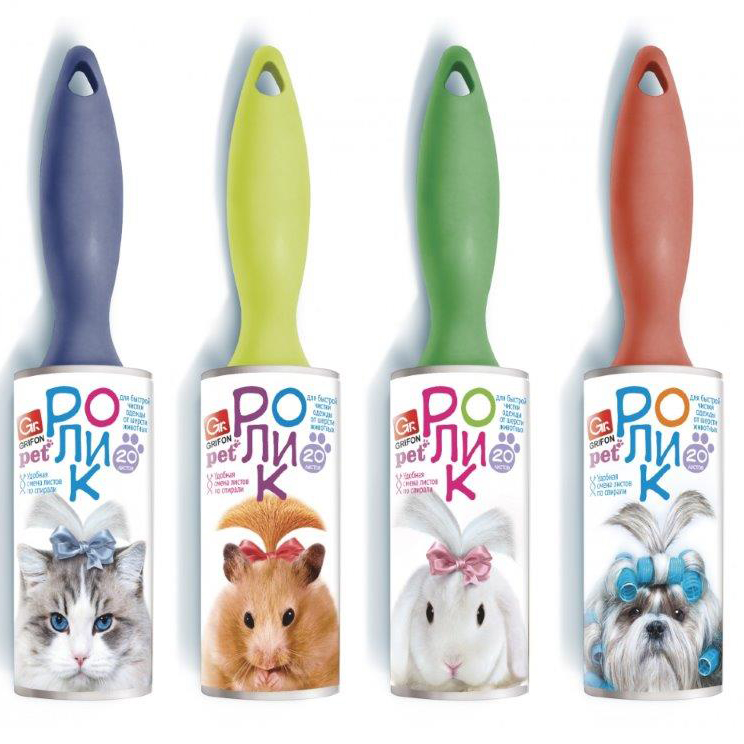 ПР0047405 Ролик для чистки одежды ZOO 20 листов GRIFON 