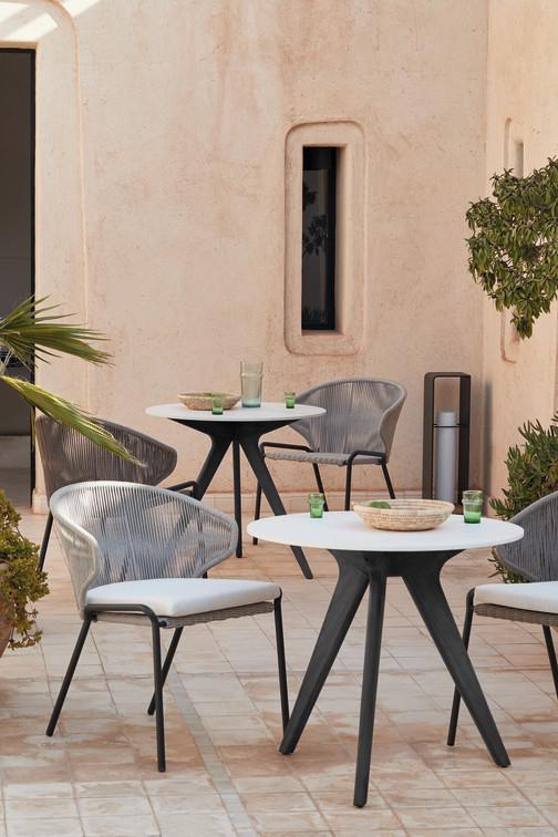 MNST968 Обеденный стол teak 264см x 118см Manutti Torsa - Вид №21