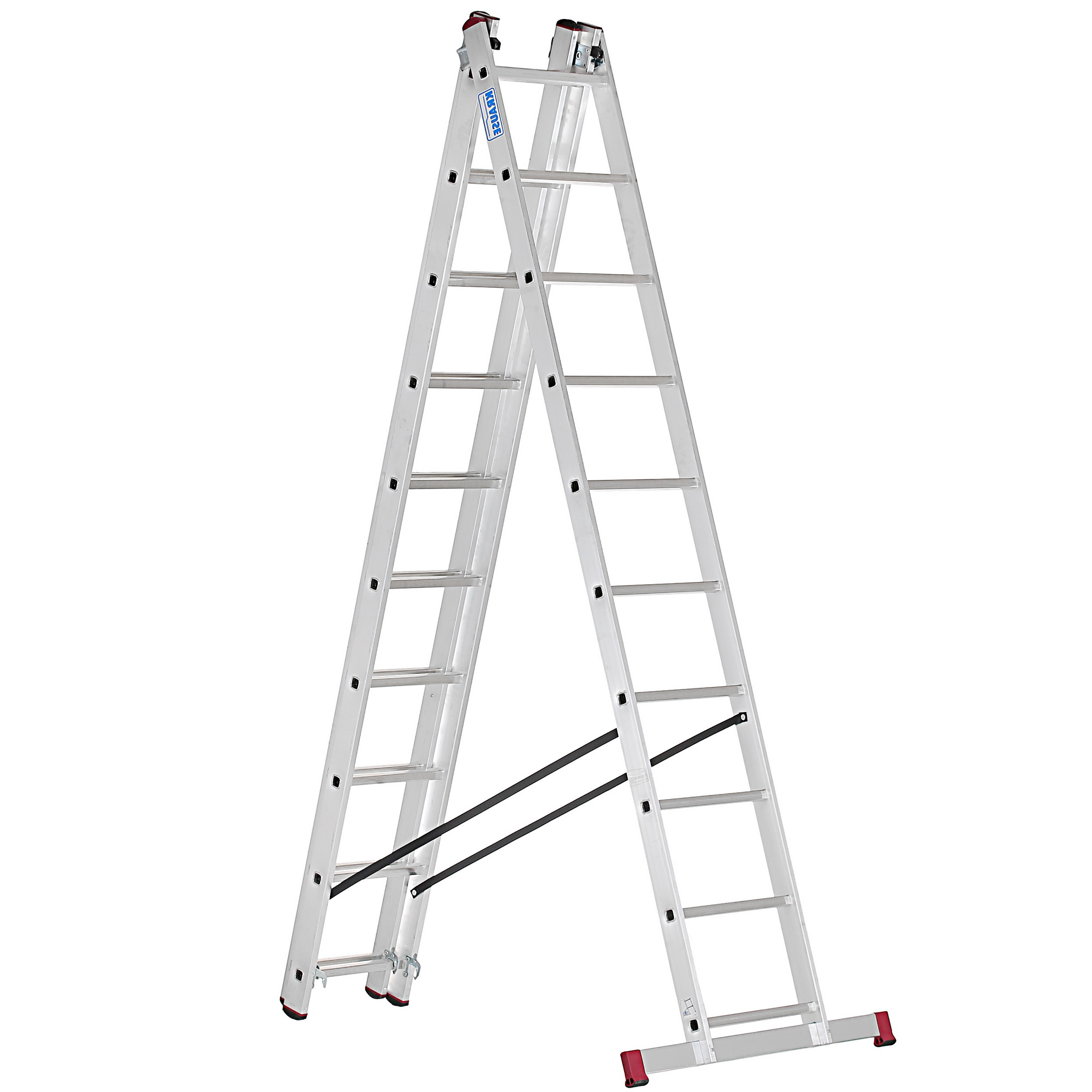 Лестница трехсекционная Krause CORDA 3х10 5363017 STDN-0133535