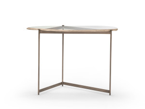 Стеклянная консоль