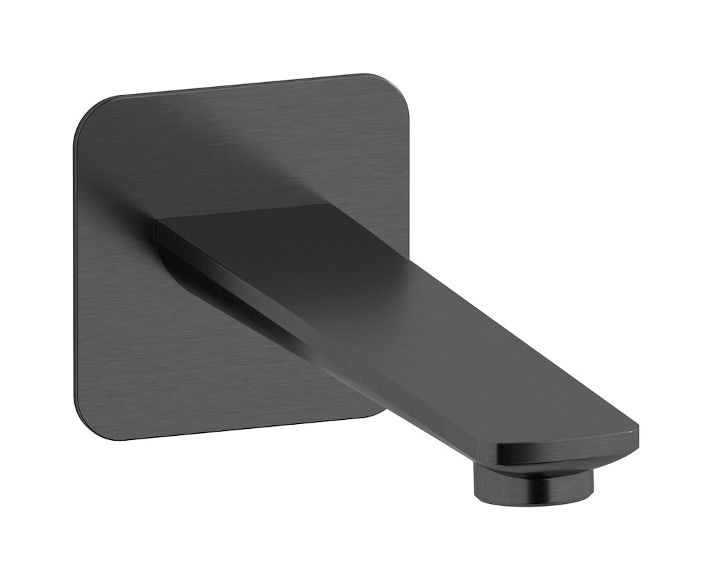 Настенный излив WE ARE IB c6320cs_22 Brushed Black Chrome C-67