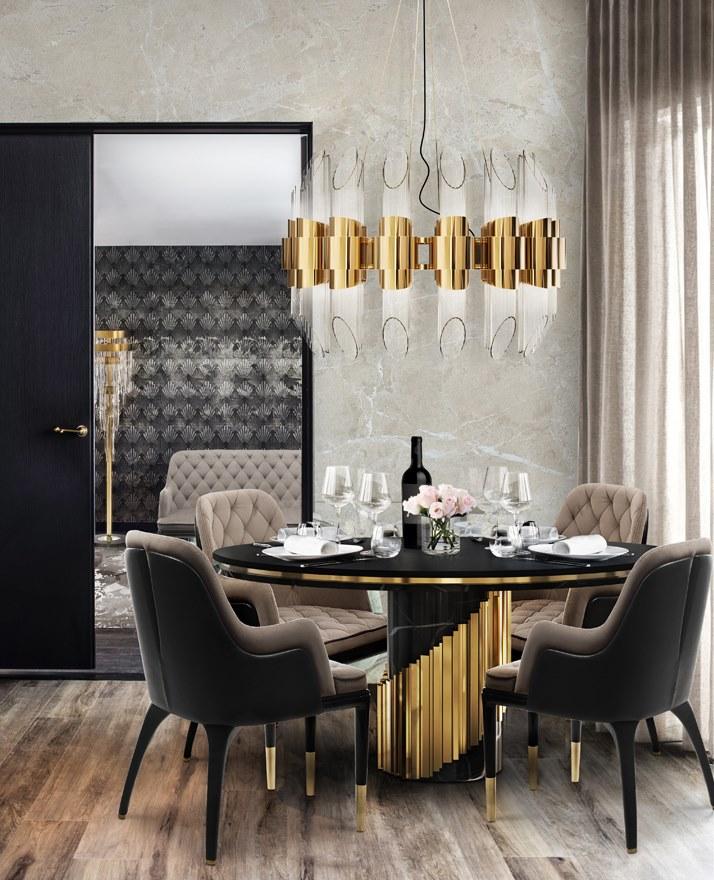 LUXXU Круглый обеденный стол Littus sun-id-1408077 - Вид №2