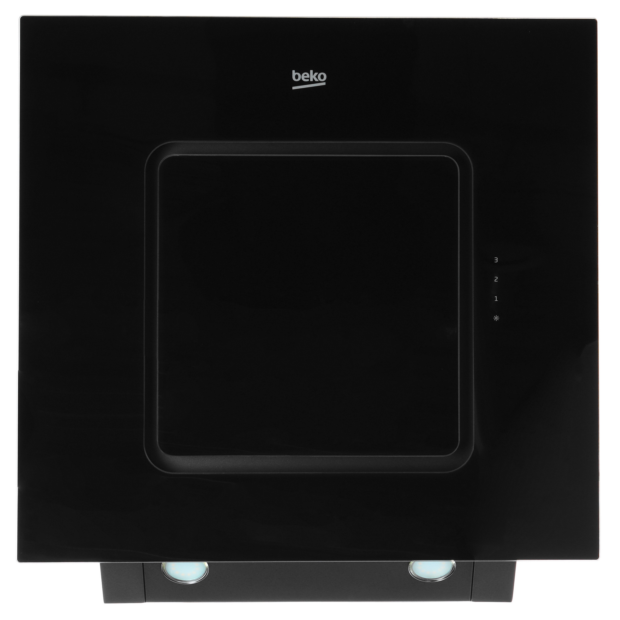 8169327 Вытяжка наклонная Beko HCA62540B черный/черный STDN-0101085 - Вид №1