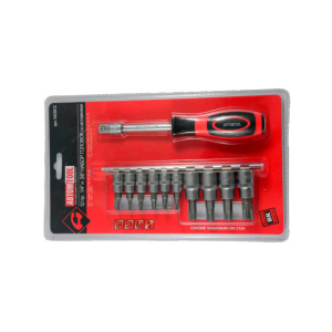 90542640 Набор бит АвтомTool 5433012, 12 предметов с держателем STLM-0273186 ABTOMTOOL