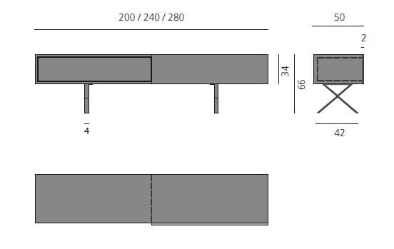 Шкаф из МДФ с ящиками more Lax ARCH-00153267 - Вид №4
