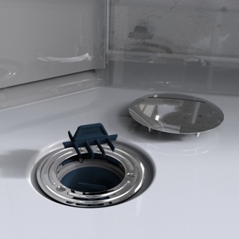 Душевая кабина 100x100 Ido Showerama 10-5 Comfort 558.207.315 (Б/П/М) Santreyd  - Вид №8