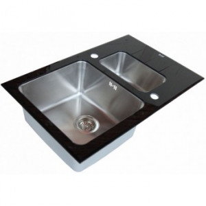 Zorg GL 5078-2 Black Мойка кухонная прямоугольная Zorg