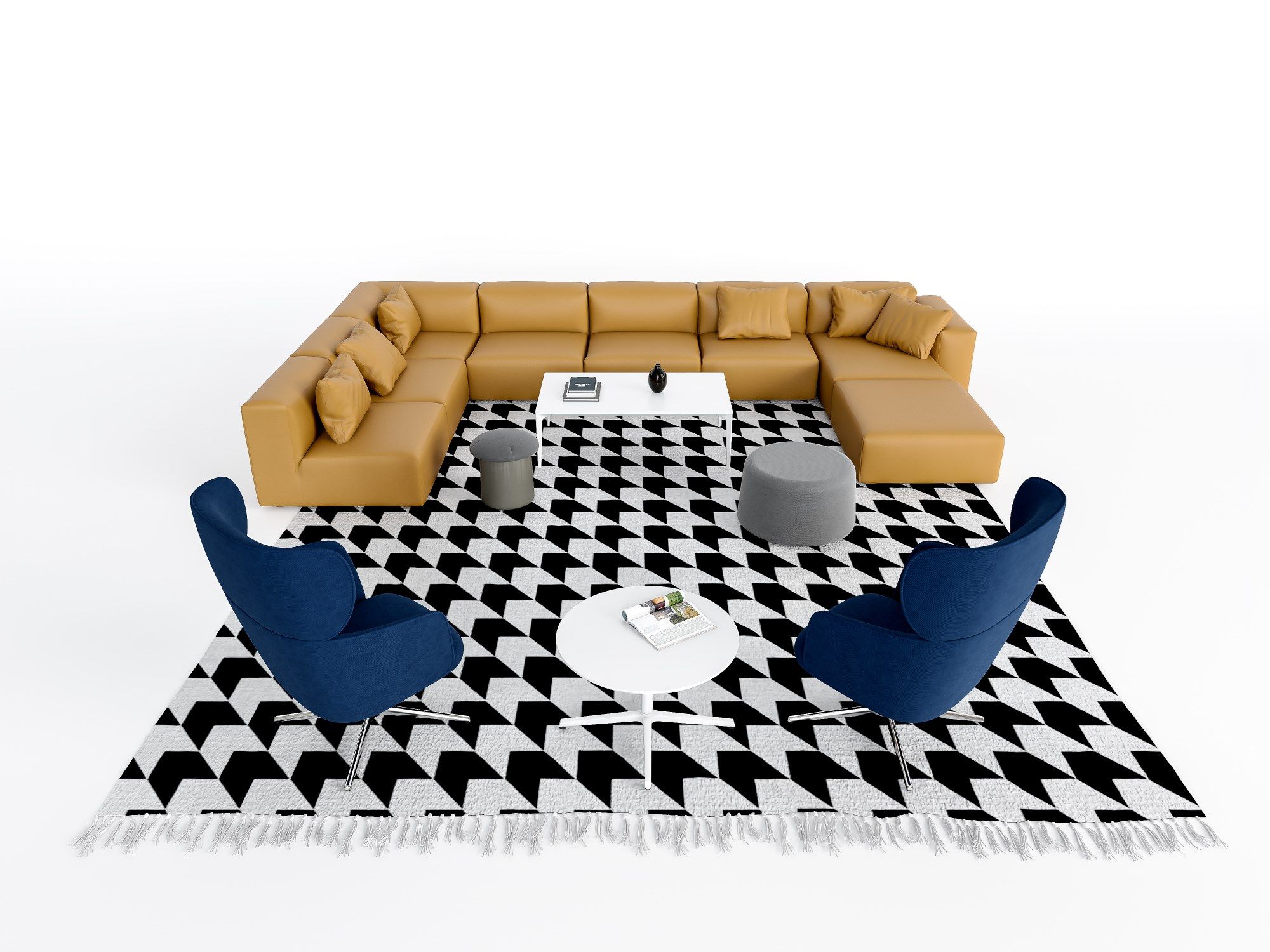 Ткань диван Grado Design Fatty ARCH-00070900 - Вид №5