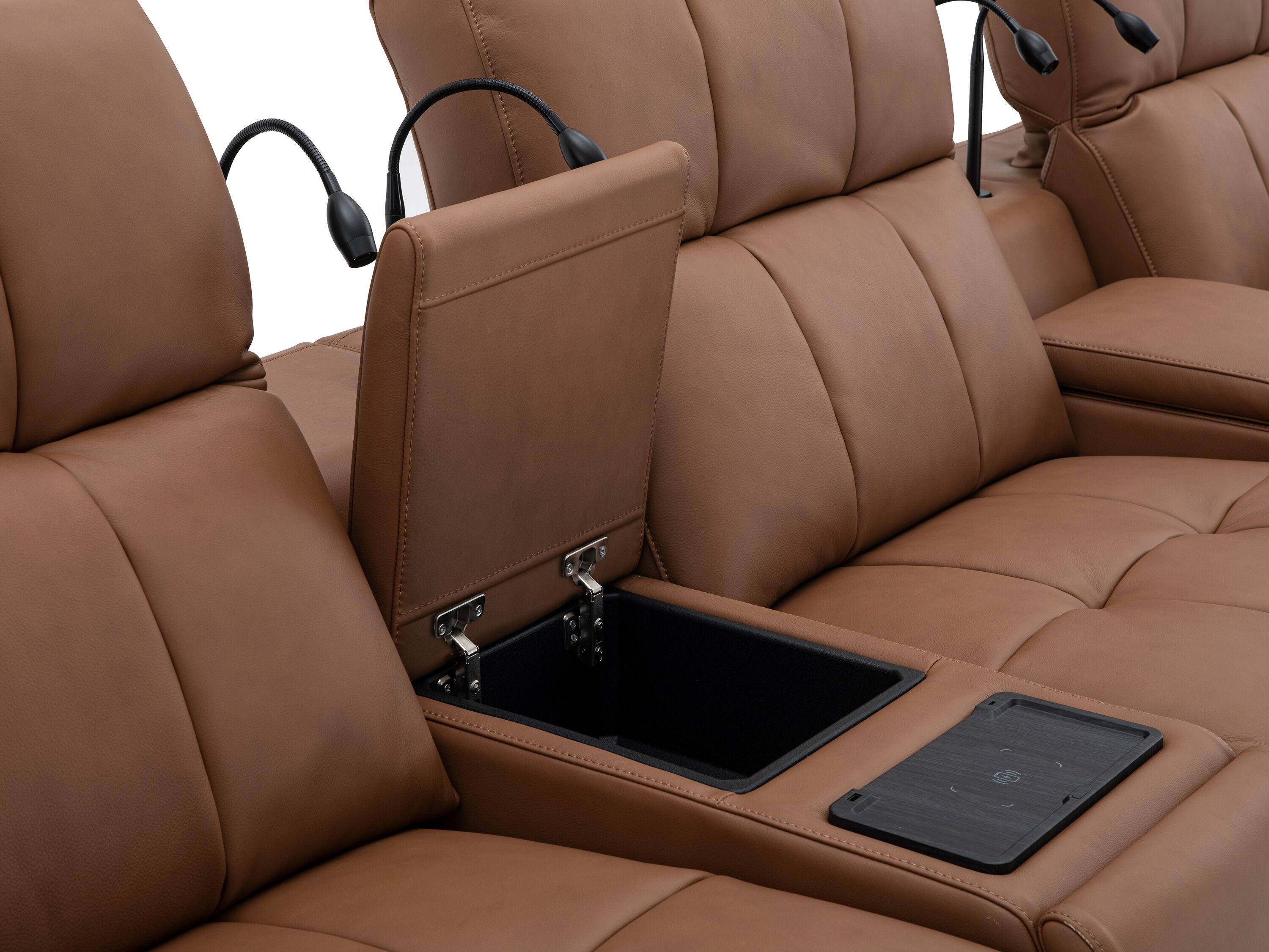 3-местный кожаный диван с откидной спинкой CAMPO DE' FIORI CDF819 ARCH-00116244 - Вид №5