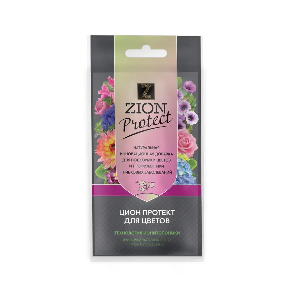 Удобрение Zion Протект субстрат для цветов 40 г ЦИОН ПРОТЕКТ STLM-2204860