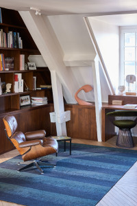 Ковер ручной работы из мешковины