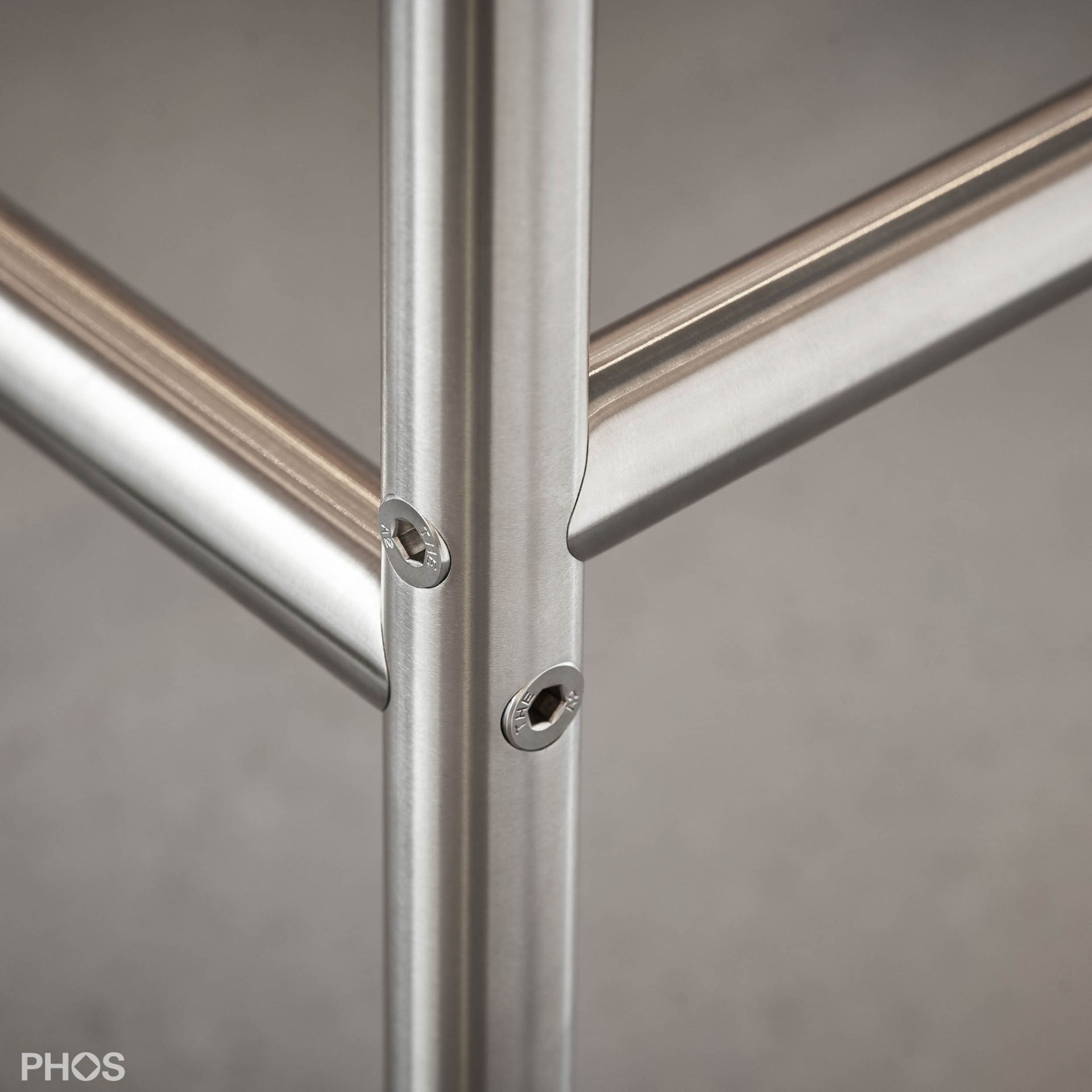 KATI-T1-60x60-MW Стол Karlsruhe - барный стол t1 с белой столешницей - 60 x 60 x 105 см. PHOS  - Вид №6