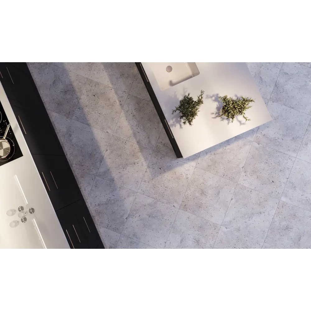 Керамогранит Golden Tile Corso 120x60 см 1.44 м² цвет серый 82754175 STLM-2184602 - Вид №5