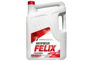 16309866 Антифриз CARBOX-40 G-12, 10 кг, красный 430206020 FELIX