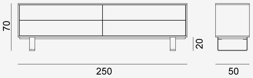 Gervasoni Буфет из орехового дерева с ящиками Sweet sun-id-1388224 - Вид №7