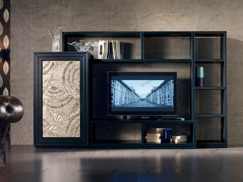 Cantiero Модульная стенка для хранения из сусального серебра Étoile day Et1017