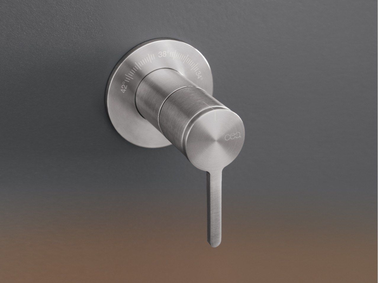 Настенный термостатический смеситель с системой остановки воды CEADESIGN INNOVO ARCH-00119299 - Вид №1
