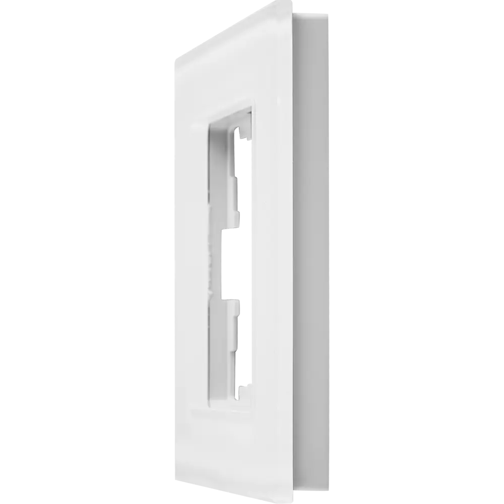 Рамка IEK Brite для розеток и выключателей - элегантное стекло с защитой от влаги 87761324 STLM-1415544 - Вид №1