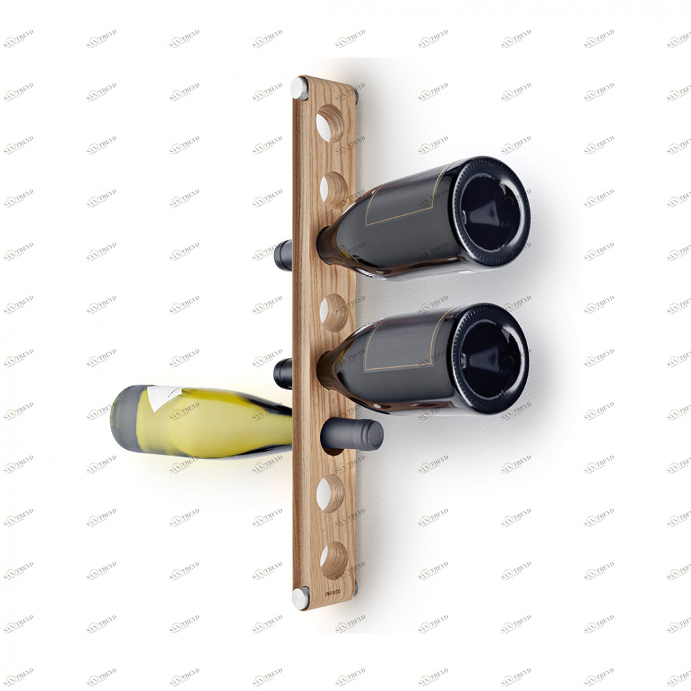 EVA SOLO 520420 Держатель для бутылок Nordic Kitchen, дуб Деревесина дуба, нержавеющая сталь 