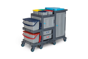 15949771 Уборочная тележка для медицинских учреждений PROCART1365 Fantom professional
