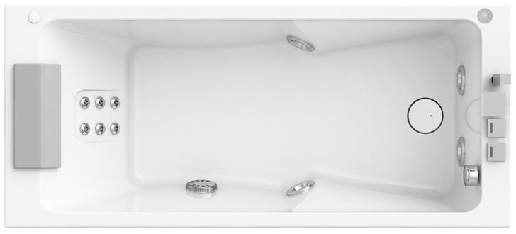 Jacuzzi® Встроенная гидромассажная ванна Sharp sun-id-1359065 - Вид №2