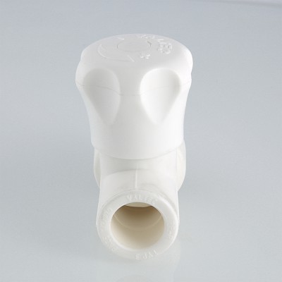 VTp.717.V.02004 Клапан полипропиленовый со сгоном прямой Valtec 20 мм х 1/2"  - Вид №6