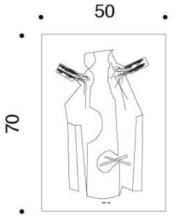 Danese Milano Трафаретная печать на бумаге  Dmdzrt1  - Вид №1