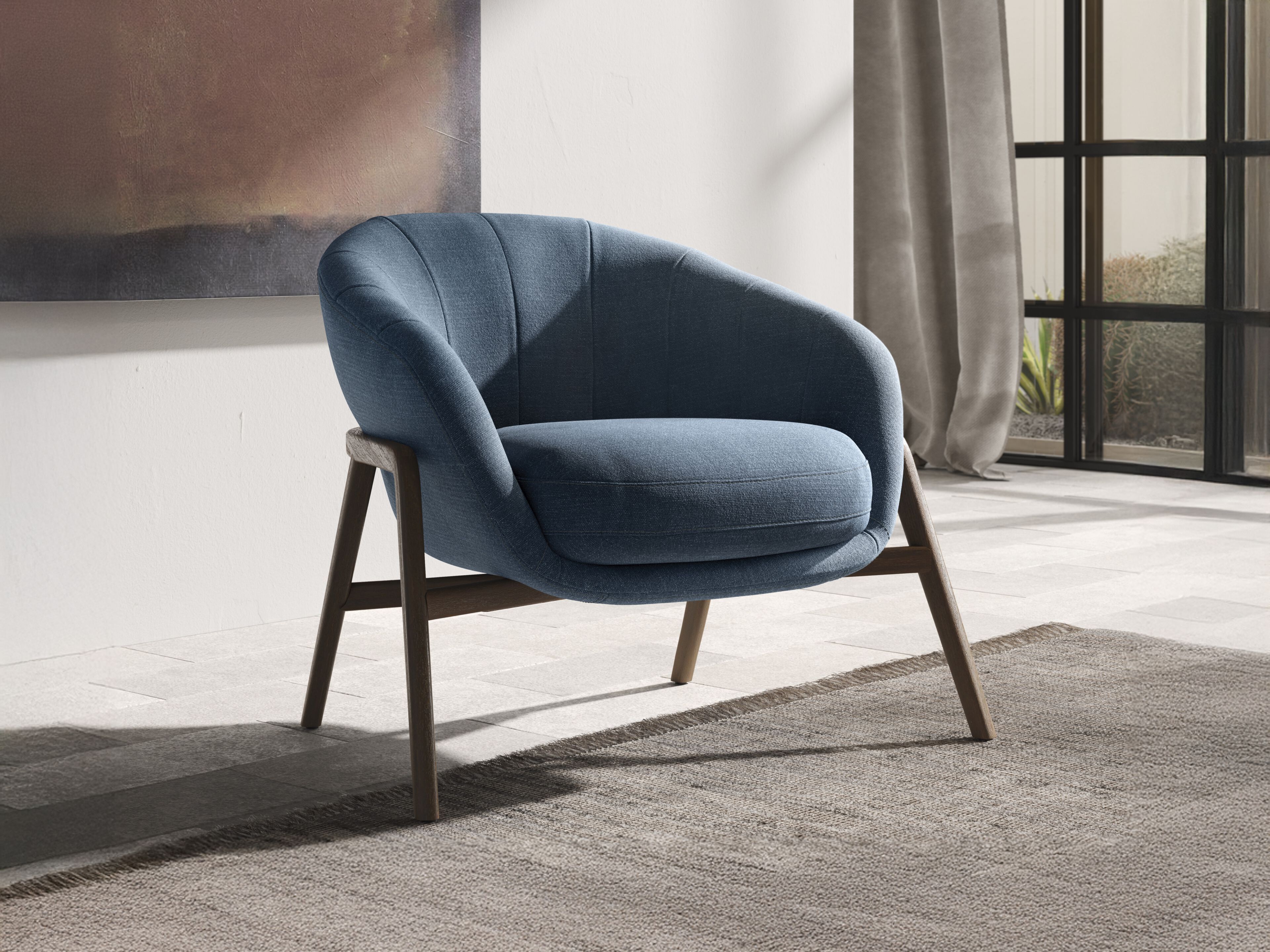 Тканевое кресло Natuzzi Italia CASSIA ARCH-00081682 - Вид №2