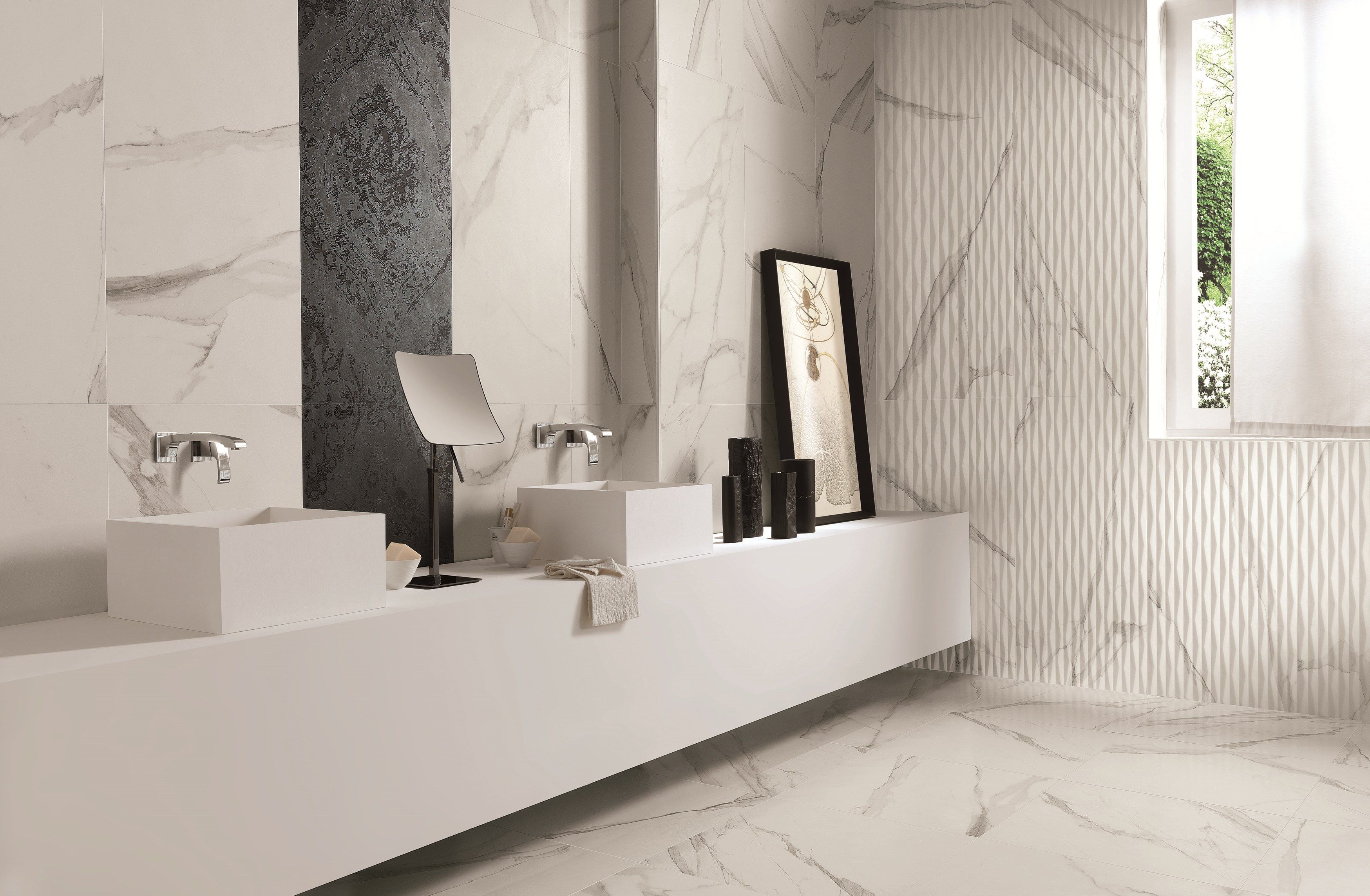 Внутренняя белая паста керамическое покрытие FAP ceramiche Рим ARCH-00135747 - Вид №10