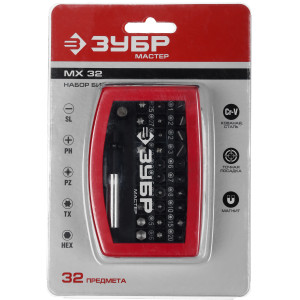 Набор бит Зубр 26393-H32 9109009