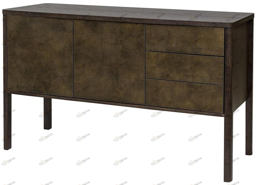 Woodman Комод из фанерованной древесины с распашными дверцами и ящиками sun-id-1389546