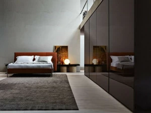 Molteni & C. Раздвижная дверь из дерева и стекла Gliss