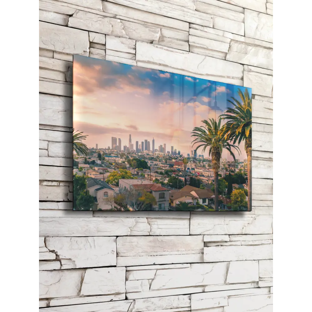 Картина на стекле Город Ангелов 50х70 см POSTERMARKET STLM-2046037 - Вид №3