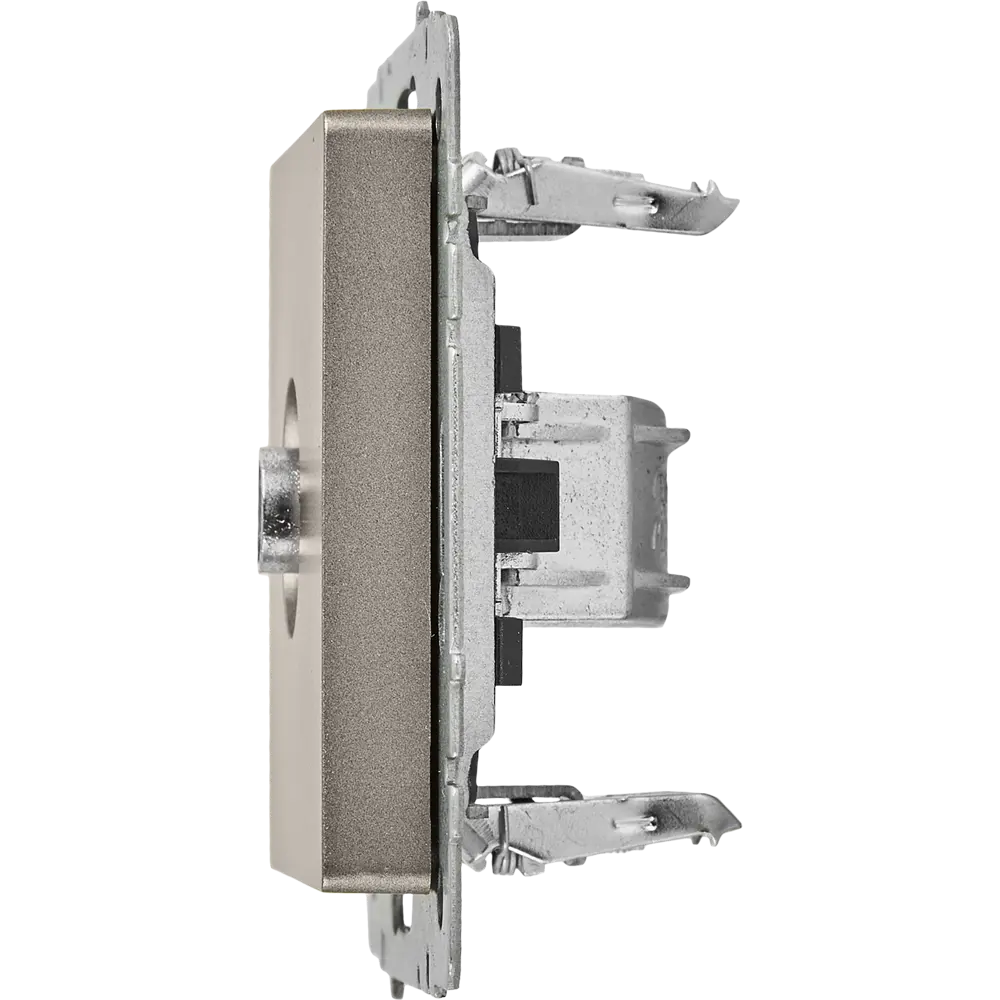 Розетка TV IEK Brite для скрытого монтажа с коаксиальным подключением 87761618 STLM-1527629 - Вид №2