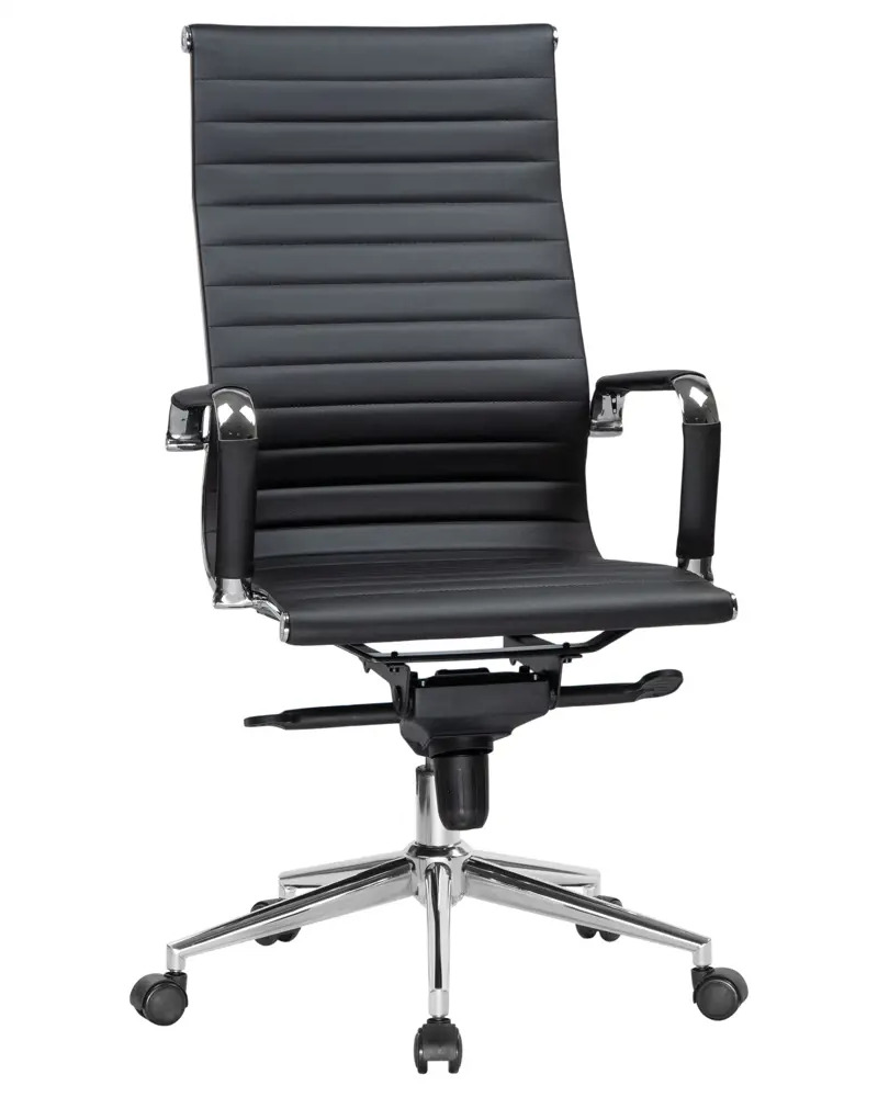90559654 Офисное кресло Dobrin Clark lmr-101f 68x115x68 см искусственная кожа цвет черный STLM-0282263