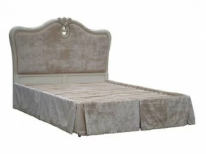 Arrediorg.it® Кровать king size из ткани с мягким изголовьем Florence R101-k