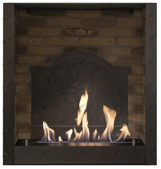 BRITISH FIRES Встроенный камин из других материалов на биоэтаноле без дымохода sun-id-1389789