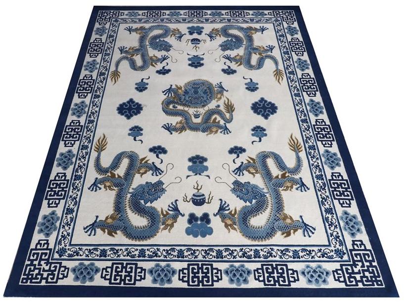 Tapis Rouge Прямоугольный коврик ручной работы Chinoiserie Tr1363 - Вид №4