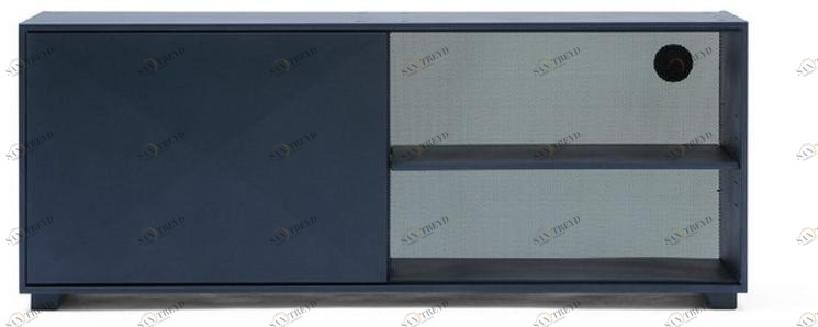 Tolix Стальная тумба под ТВ с раздвижными дверцами Diamant sun-id-1384792