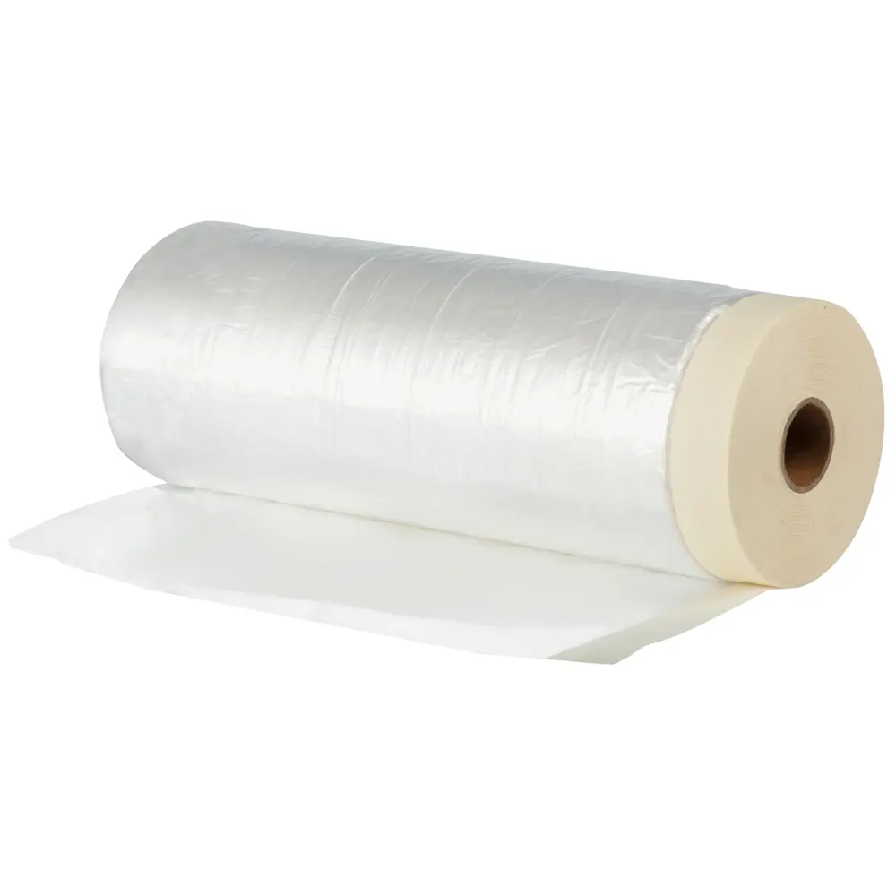 Плёнка с малярной лентой 1,4 х33 м UNIBOB STLM-2114490
