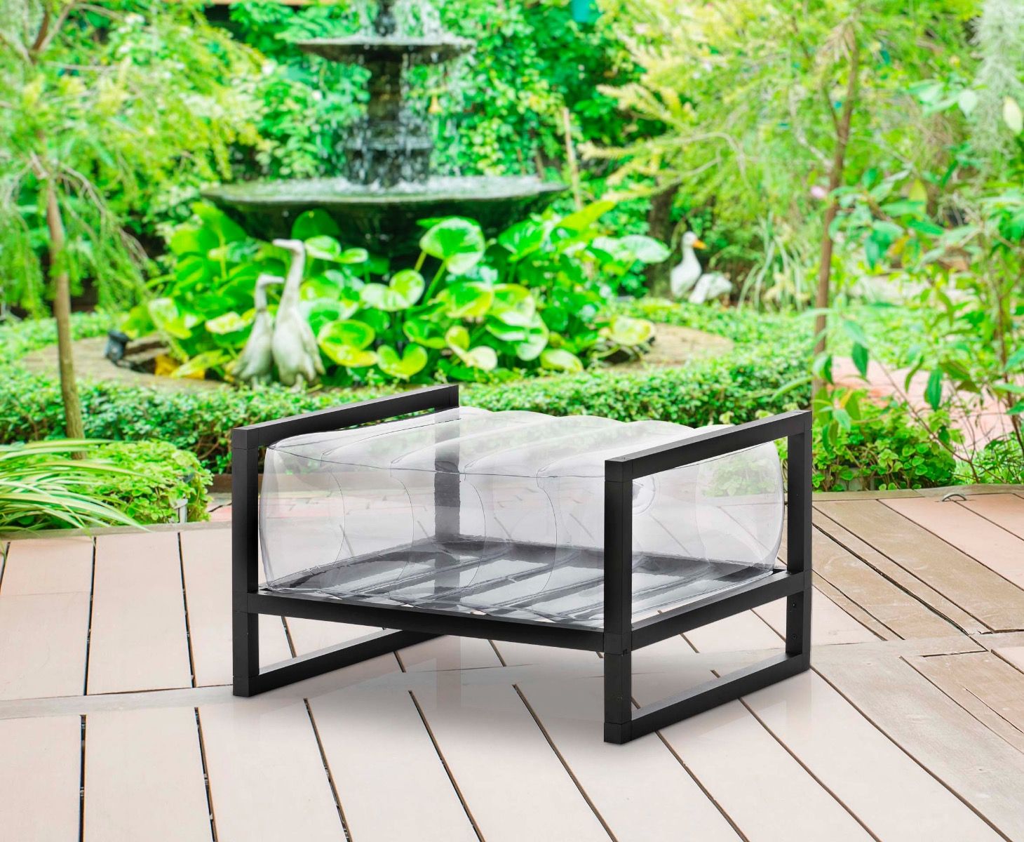 MOJOW EKO пуф Прозрачный PYKCNEKO01TR YOKO - Вид №2