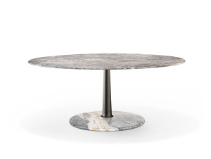 Круглый мраморный стол