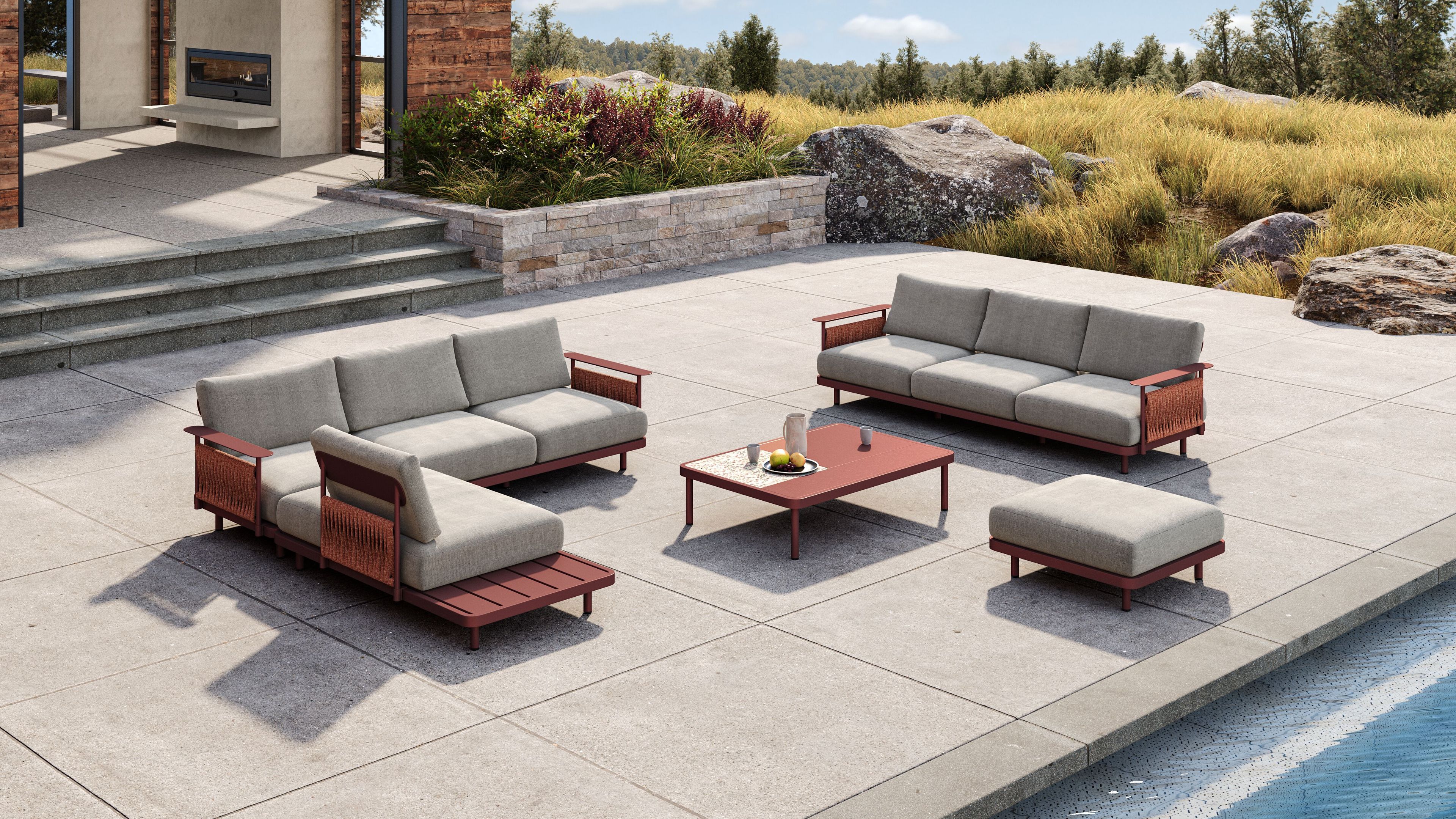 Металлическая подставка для ног VINEKO Soul ARCH-00030297 - Вид №3