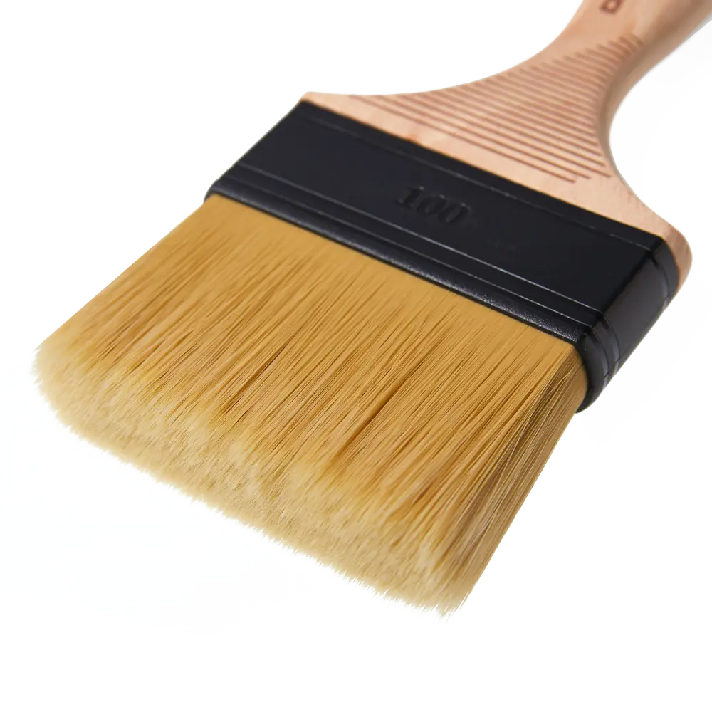 Кисть плоская универсальная 100 мм DILWIS синтетическая щетина STLM-2081467 - Вид №1