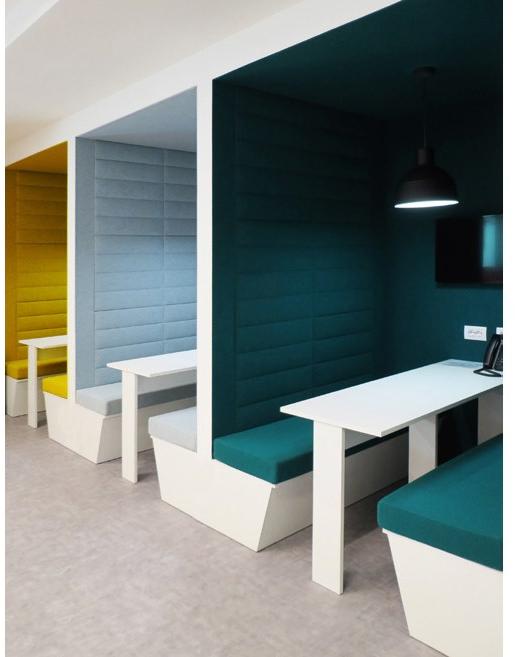 Slalom Экологическое акустическое покрытие для интерьеров Felt sun-id-1382012 - Вид №9