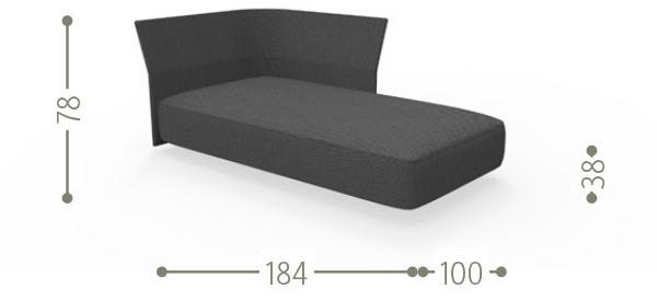 Talenti Модульный садовый диван из ткани и веревки Cliff sun-id-1425103 - Вид №41