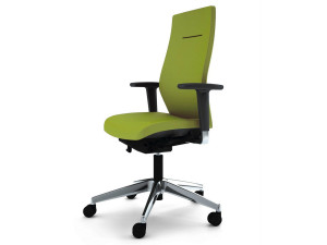 Операционный офисный стул с подлокотниками 5 спиц