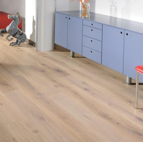 Паркетная доска Coswick Искусство и ремесло Батист Дуб Рустик (Гладкая) 2100х190 мм 11337918 - Вид №5