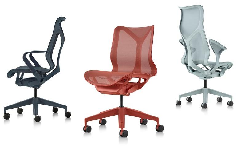 Herman Miller Эргономичное офисное кресло со средней спинкой Cosm sun-id-1469310 - Вид №4